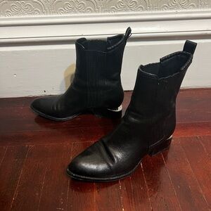 Alexander Wang black bootie - Anouck leather Chelsea boot, women’s size 37.5